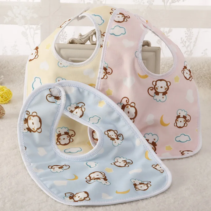 Promotional Feeding Washable Velvet Fabric Custom Baby Girl Waterproof Bib