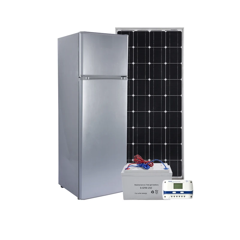 DC 12V24V  homeuse appliance of top freezer double doors  refrigerator 68L~1688L Household Commercial Solar Chest Kit Price DC P