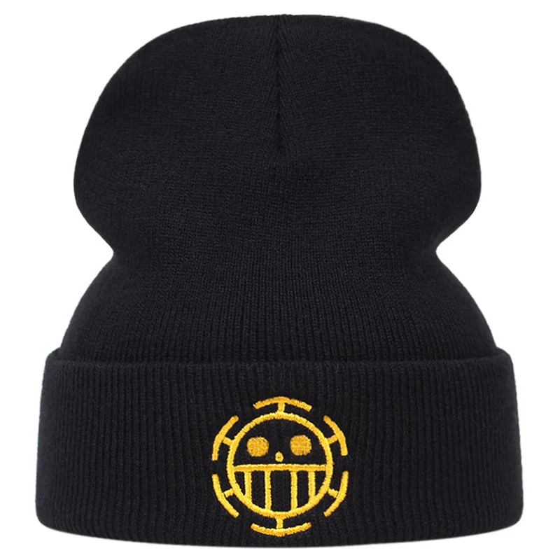 100%  Acrylic beanie Hat Skull Hat Hip Hop Adjustable Knit Beanies Solid Casual Warm Winter Hat Star