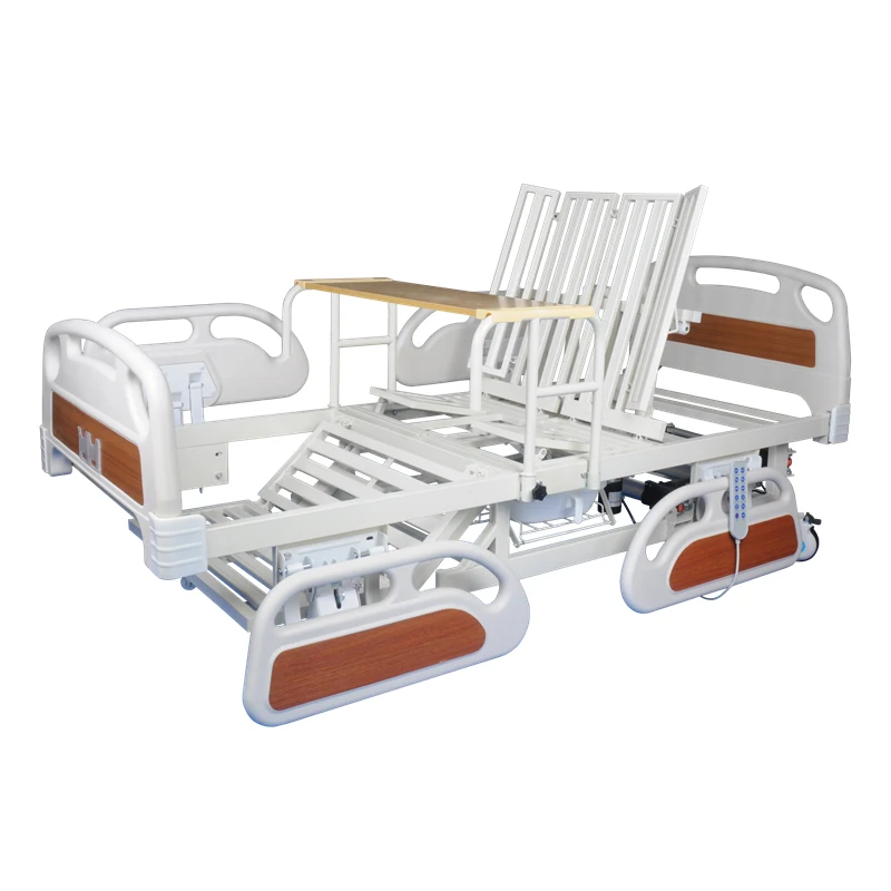 ISO Certificated 5 Function Home Care Bed Electric Nursing Bed For Disabled At Home