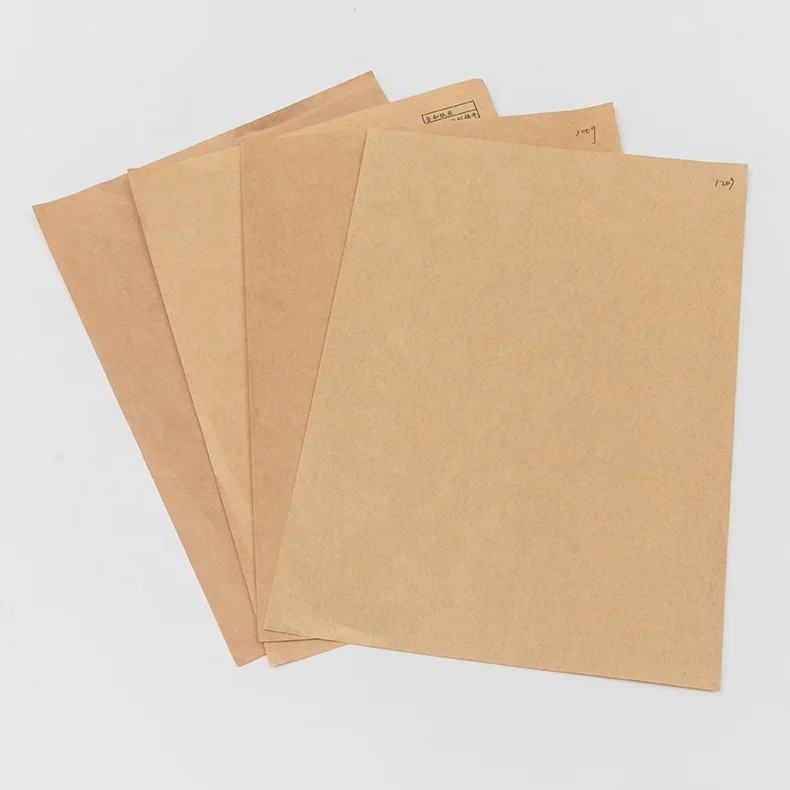 Yellow Brown White Kraft Silicone Release Liner Paper Moisture-Proof with Chemical Pulp Stocklot for Stickers
