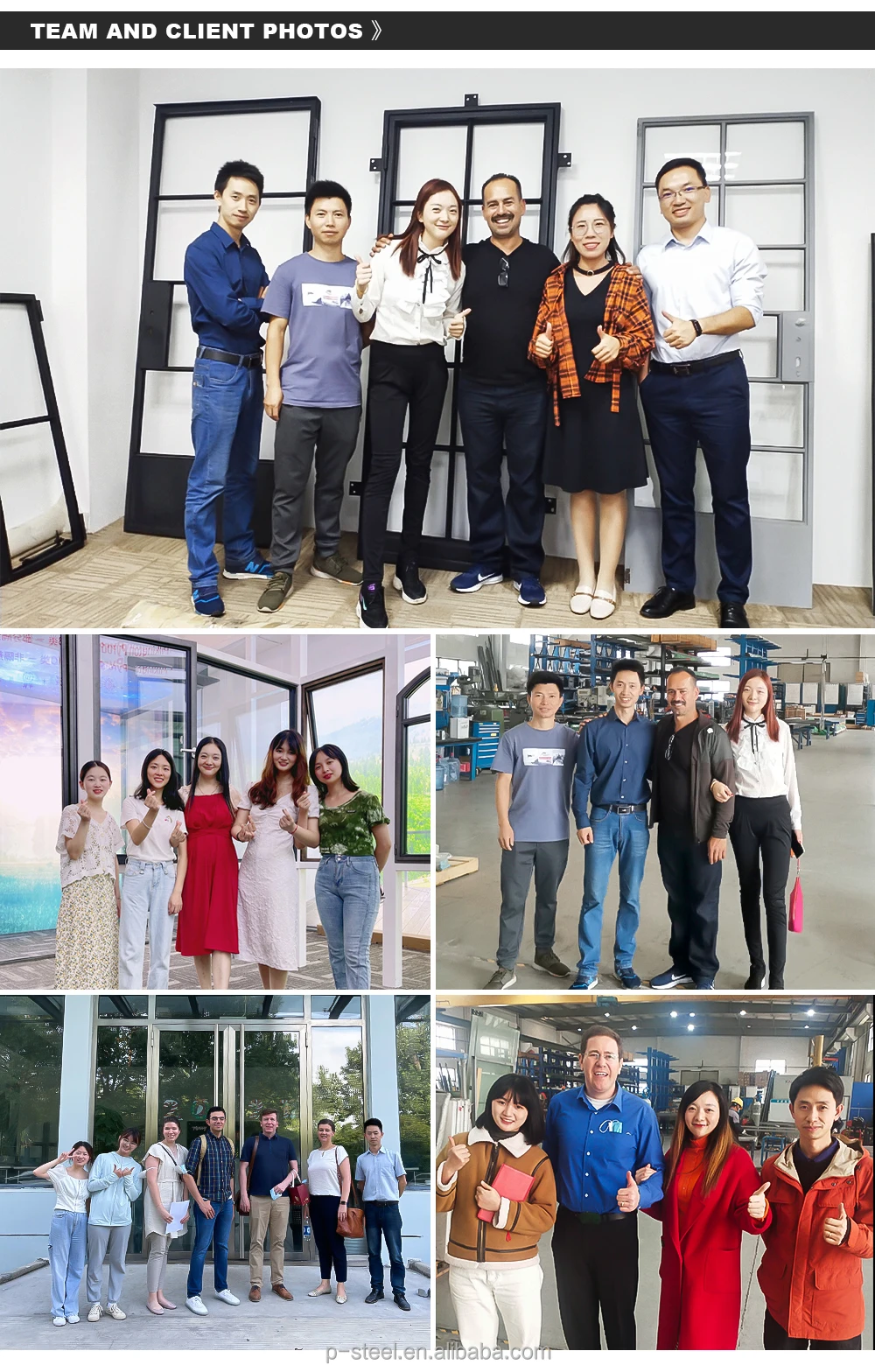 Big Picture Panoramic steel Frame Double Glazed Low-E Glass Customized Floor To Glass Fixed Windows