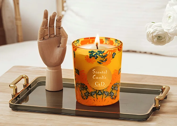 Hot Selling Cheap China-Chic Style- Aromatherapy Candle 70g Aromatherapy Candle Container Set