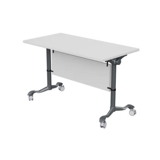 Office Furniture And School Desk Folding Foldable Training Room Table With Wheels