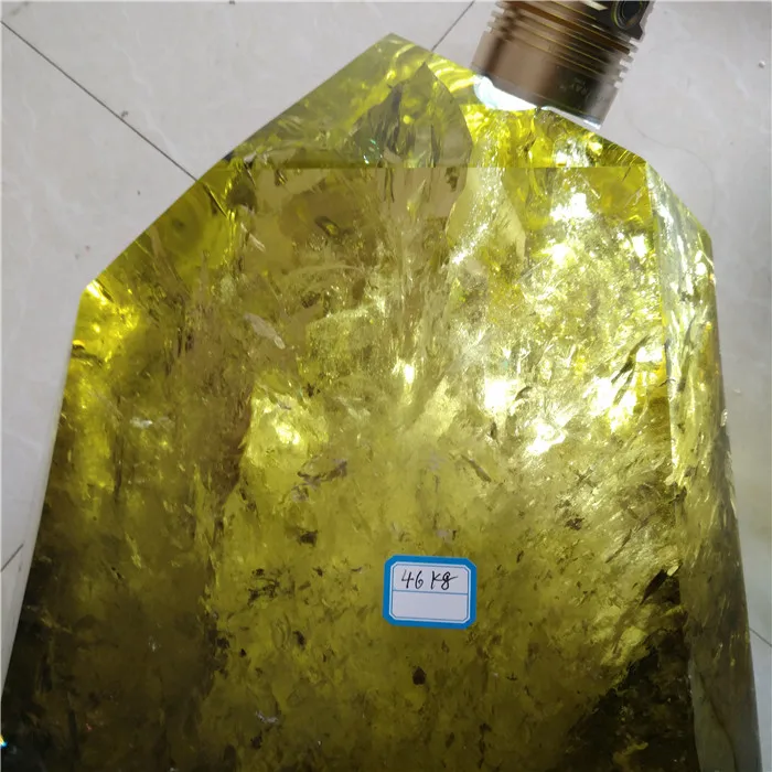 big size natural citrine quartz crystal wand engraved crystal prism points for sale