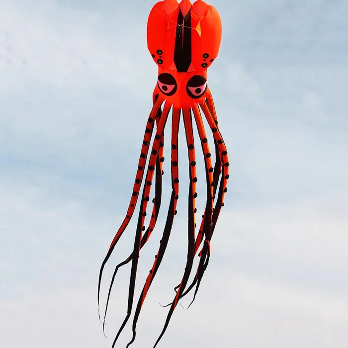 2019 New design 18m  inflatable octopus kite