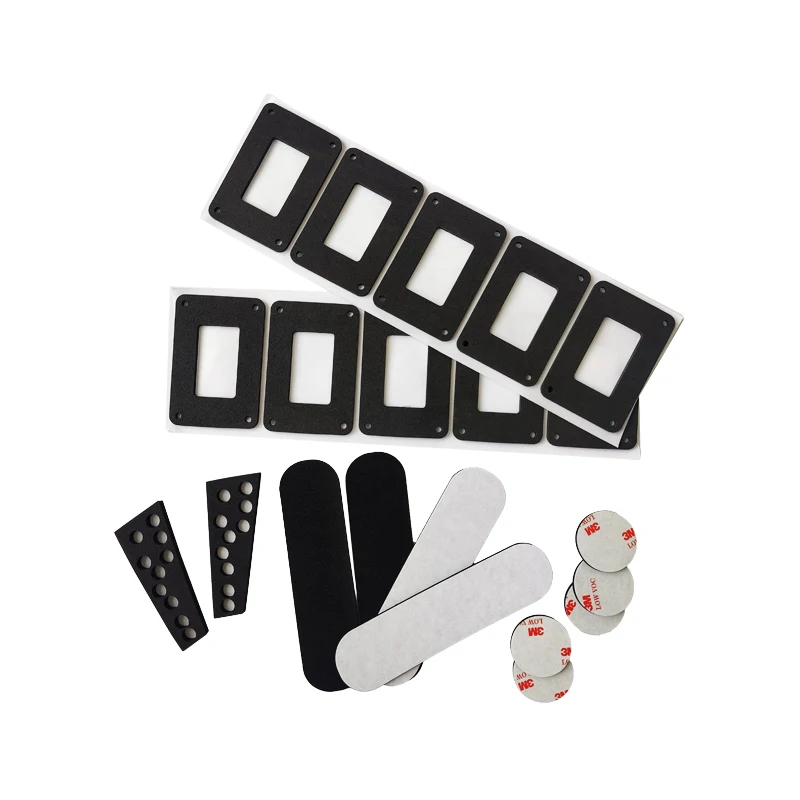 Custom die cut square eva foam adhesive pads self adhesive foam sticker pad