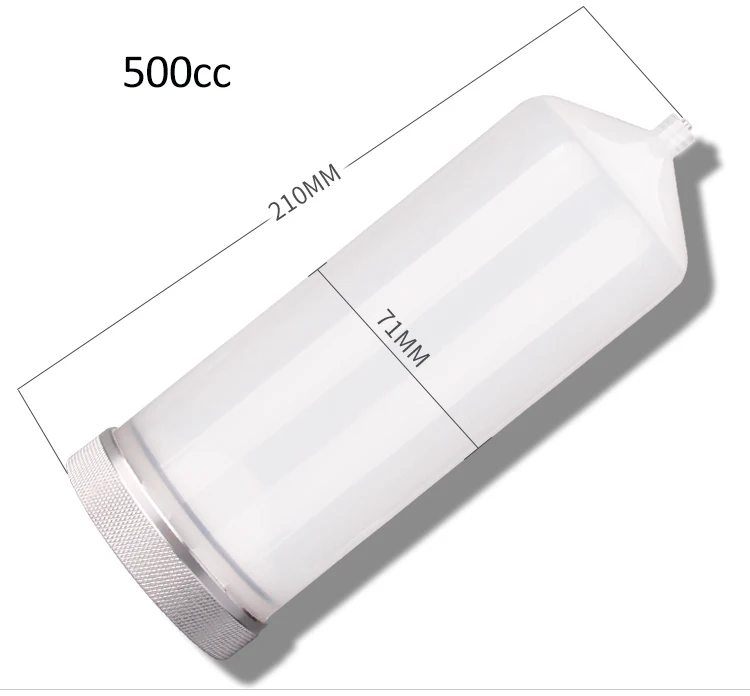 High-Pressure Resistant Glue Filling Cylinder Large-Capacity 500CC Glue Syringe