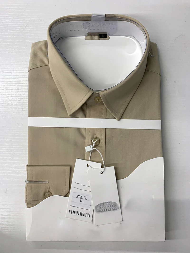 Hot-selling Factory resource British style long sleeved non-iron shirt solid business dress casual shirts for men custom logo