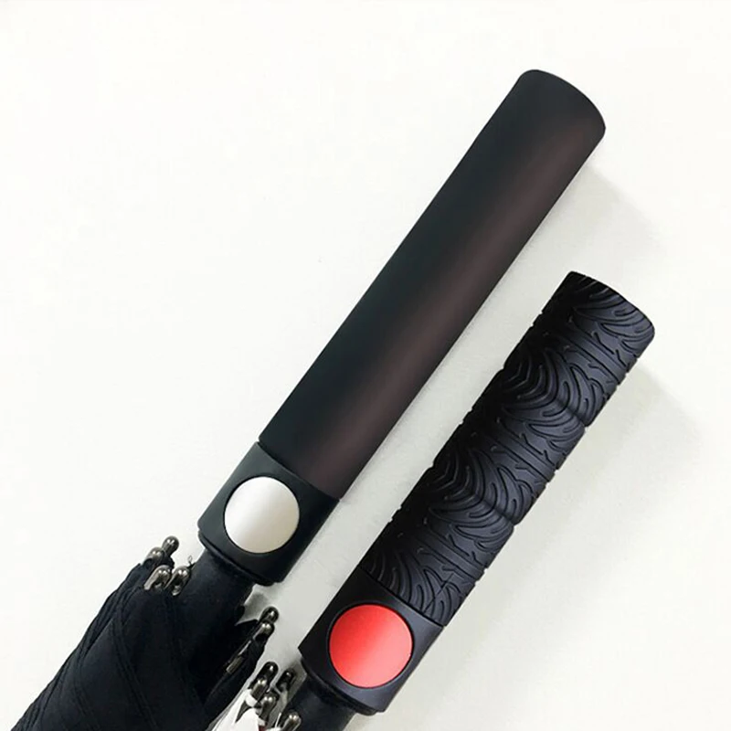Hot Selling Durable custom logo comfortable handle golf umbrella man windproof 2-3 person big straight umbrella