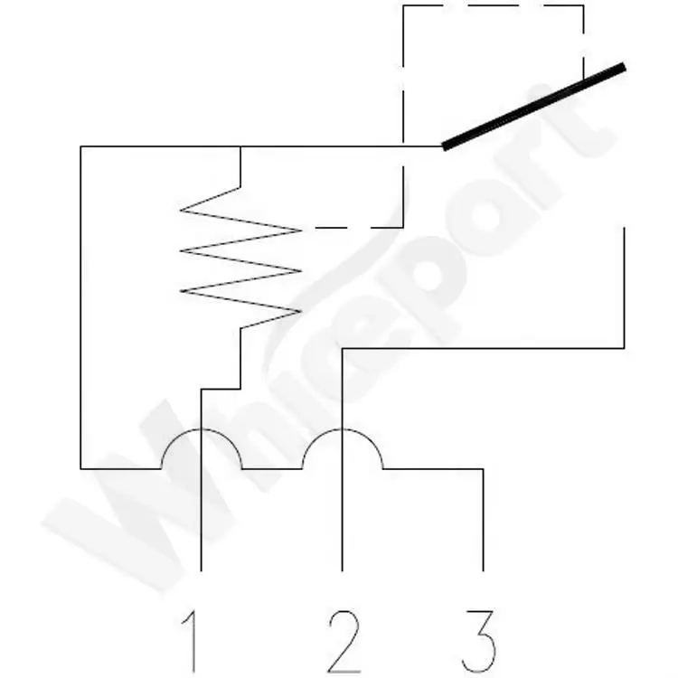 Be Used 20 degrees Celsius environment ZV446 Original Part washer door lock switch