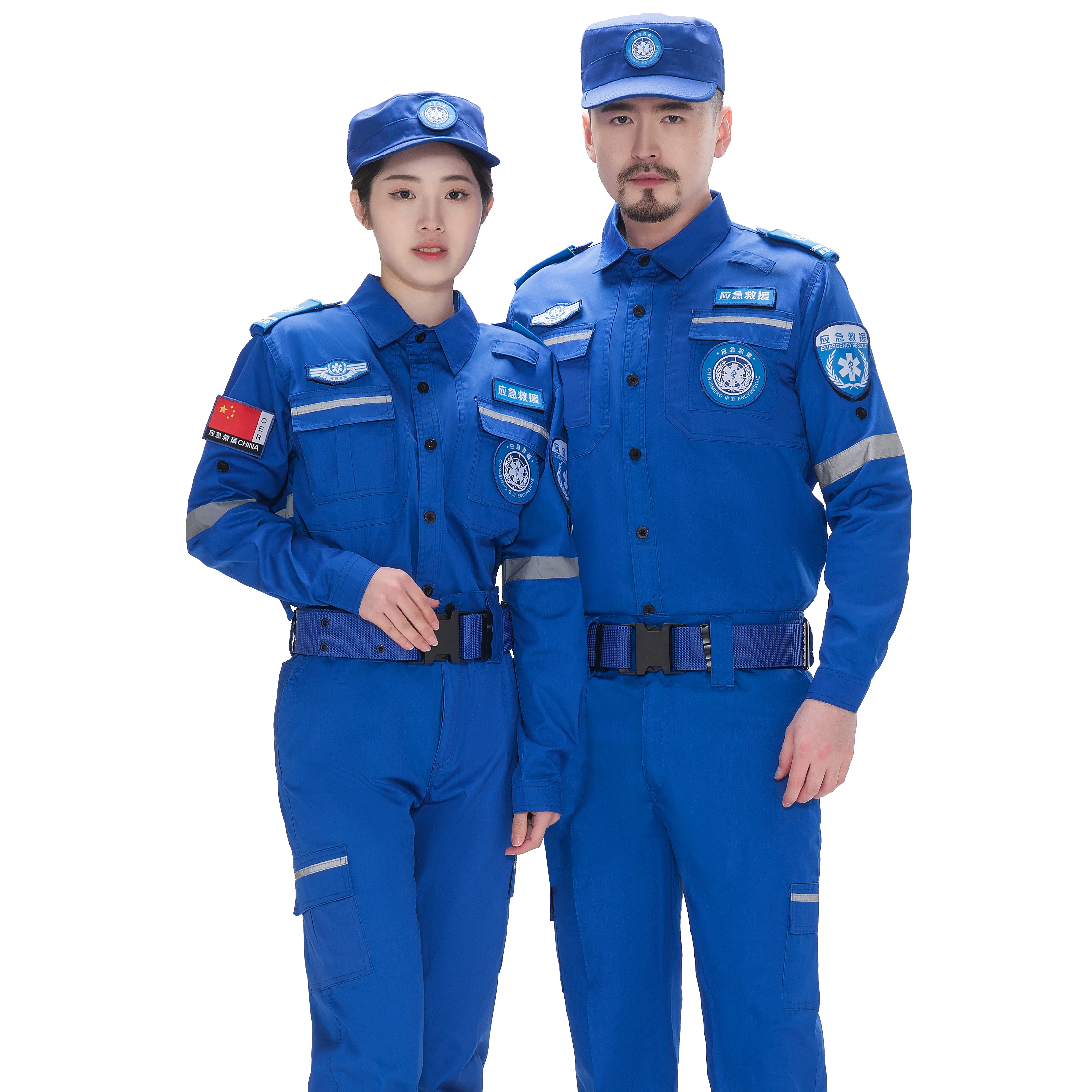 Long sleeve summer spring other uniforms Sale Winter Safety Officer Rescue Jacket Cleaning Workwear rescue uniform
