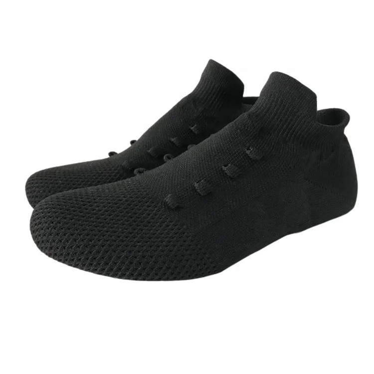 Cheap popular fly knitting safety sport shoe upper material vamp