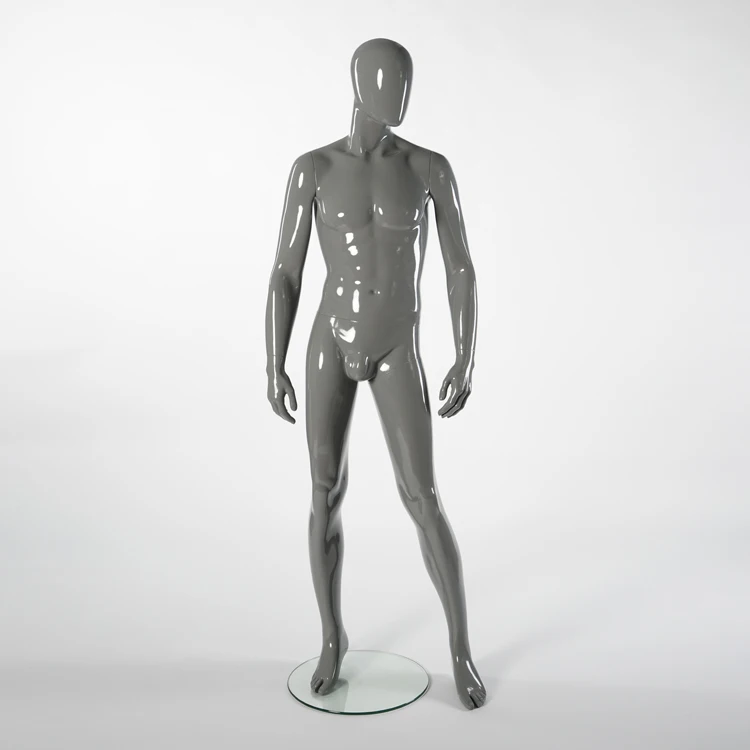 customized color full body male mannequins window clothes display fiberglass dolls male standing Maniquies for shop display