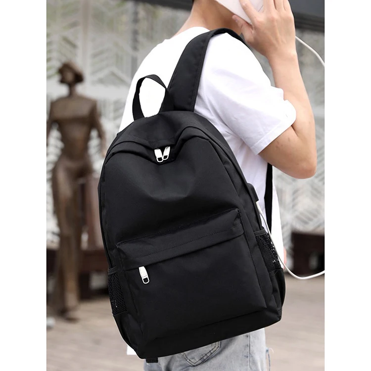 large capacity Leisure Travel student backpacks manufacturers fashion trendy outdoor sports student backpack with Front Pocket