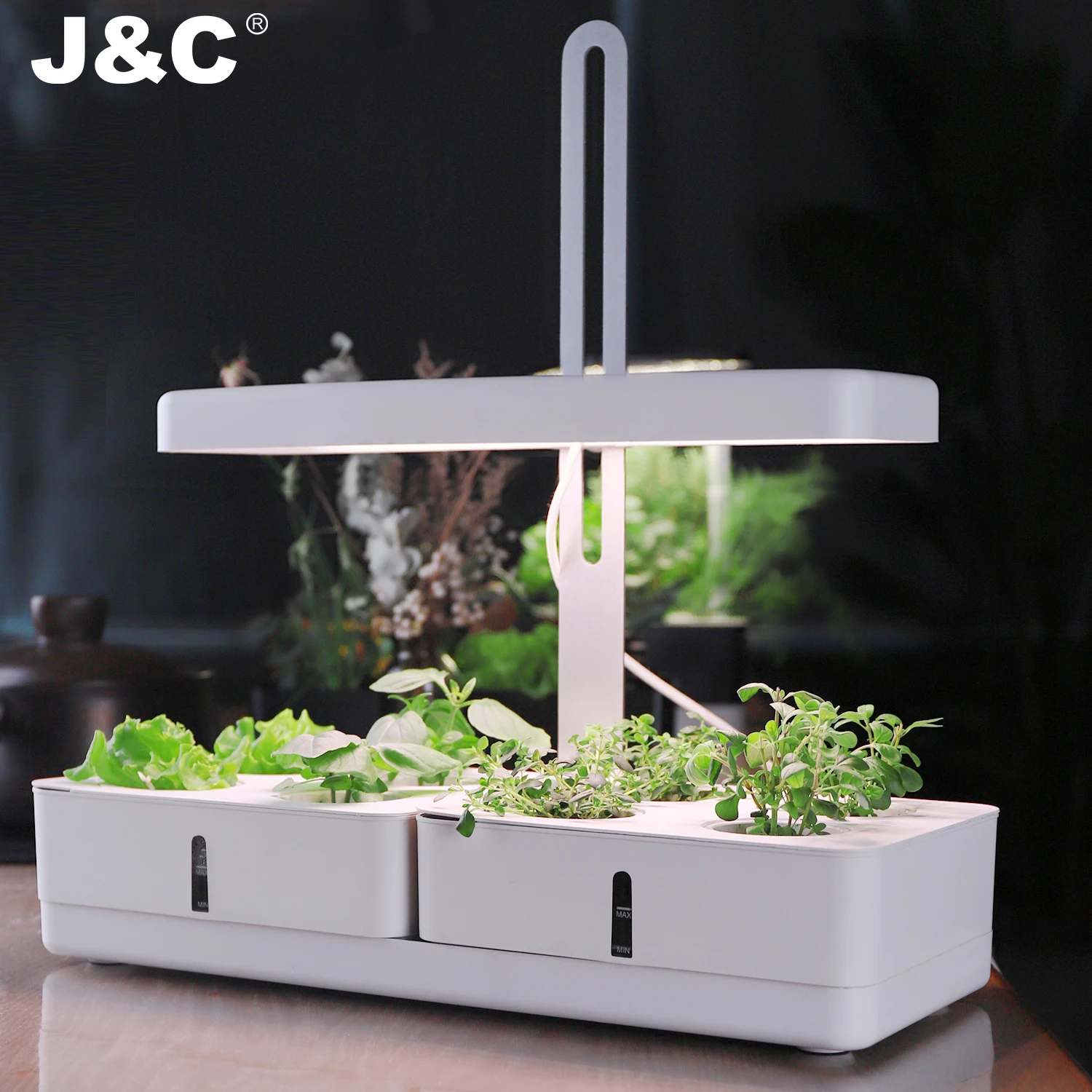 J&C Jardin smart urban garden smart flower pot hydroponisk smart indoor veritable garden
