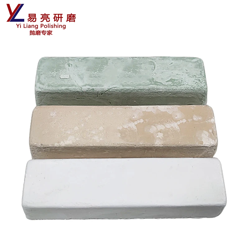 Medical Device Wax Mirror Polishing Solid Wax Polishing Purple White Green Blasting Media Jewelers Rouge Polishing Compound YL