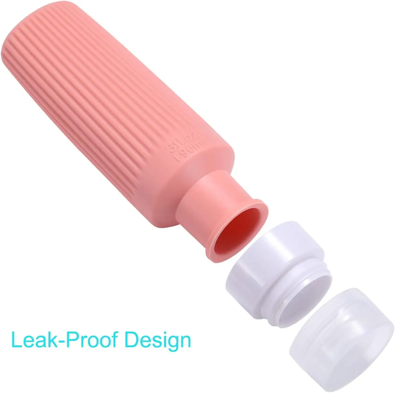 Promotional Gift Wholesale Silicone Travel Bottle Set Silicone Leak Proof Cosmetic Shampoo Travel Kit