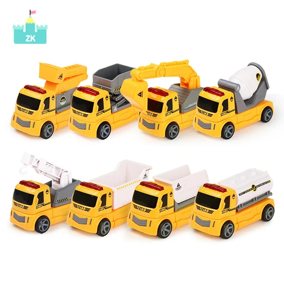 Wholesale Vehicles Engineering Truck Tinker Friction Engineer Car Construction Truck Toy