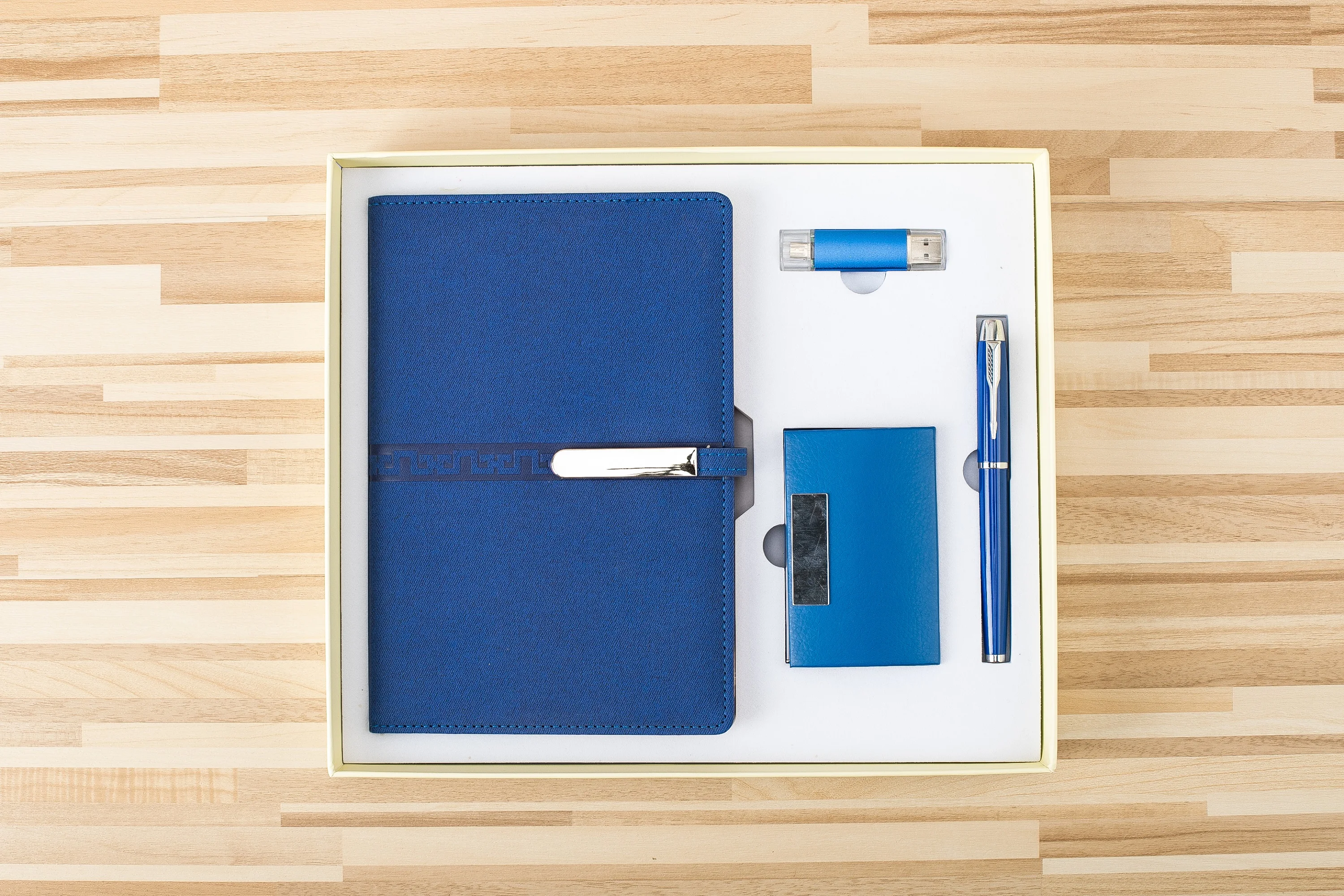 Заводская Продажа индивидуальный логотип A5notebook имя держатель карты usb флэш-накопитель ручка бизнес корпоративный подарочный набор роскошный рекламный