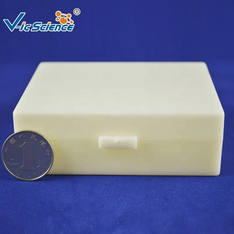 
Plastic microscope slides storage case small plastic prepared slides box 