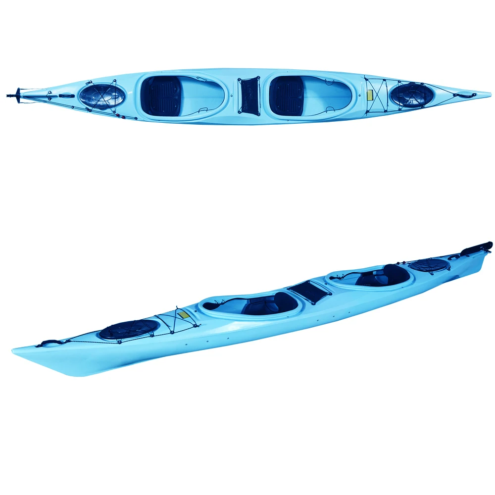 2021 Customized touring ocean kayak for sale racing sit in plastic canoe fishing kayak  and sea kayak