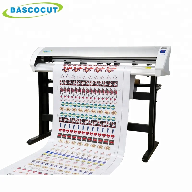 Bascocut 48 Inch Graph plotter For Vinyl Sticker/1300mm Cutter plotter Wifi Blue-tooth Optional