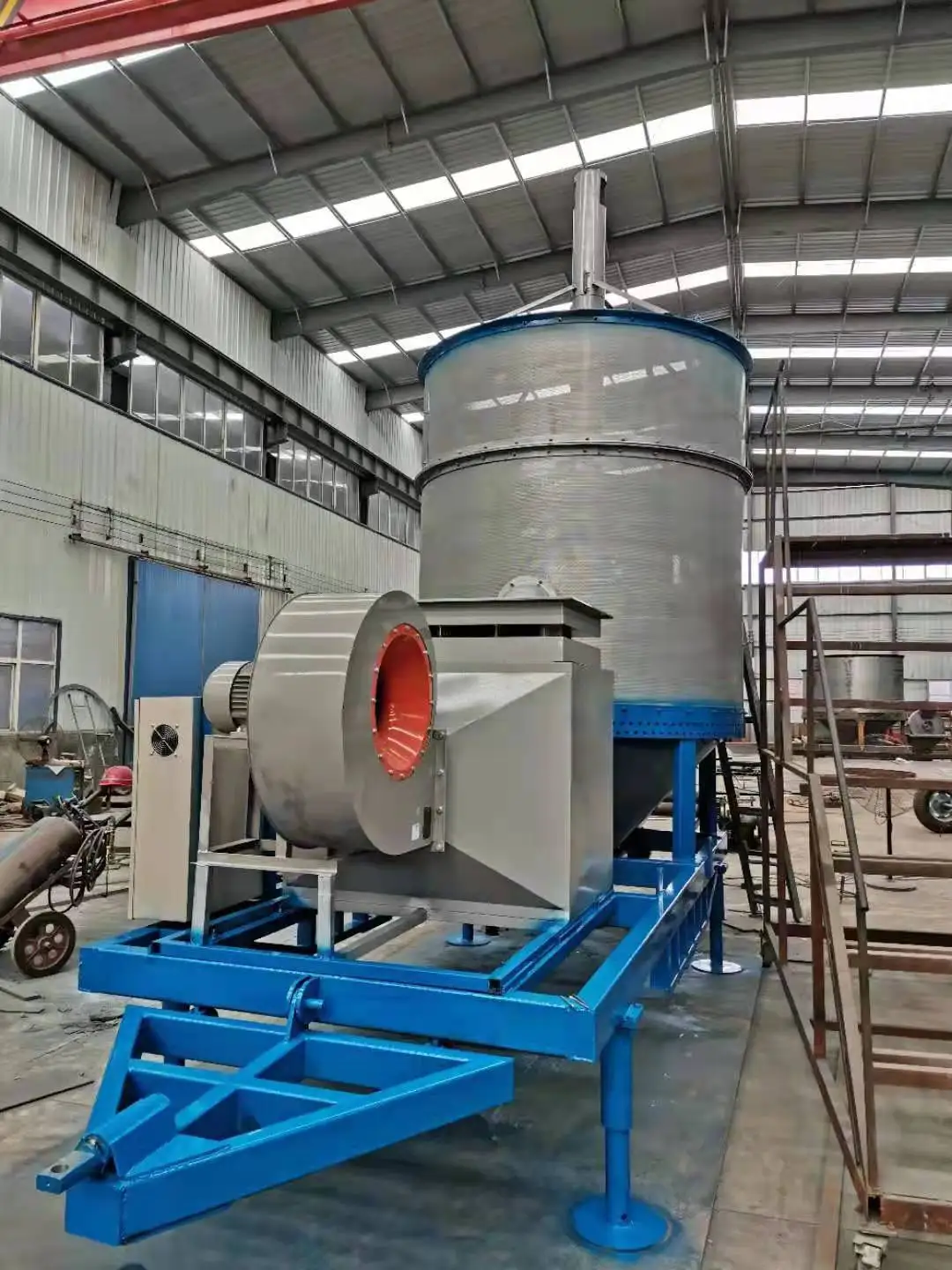 Mobile Grain Drying Equipment With Large Capacity Rotation Rice Grain Paddy Dryer Machine