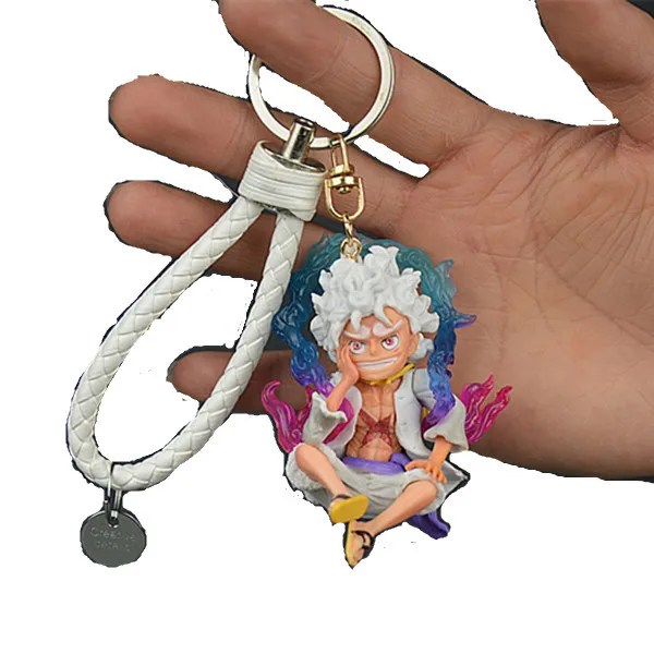 Оптовая Продажа Брелок Sanji четвертого поколения Luffy Zoro Nami силиконовый брелок DBZ кукла игрушка подарок аниме вентиляторы для подарка