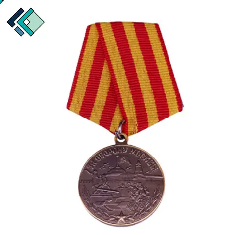 Manufacturer Supply Military Hero Medals Bronze Military Commemorative Medal Badge Brooch Pin Custom Embossed Medal