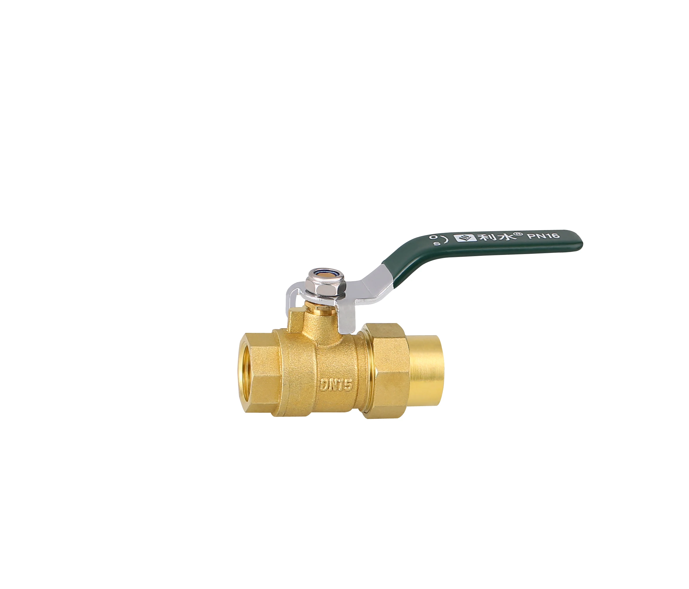 Прямой латунный шаровой клапан 3/4 с внутренней резьбой Dn20 Pn25