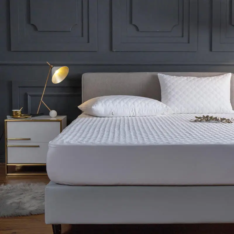 Cotton/Polyester Knitted Anti-Bacteria All-Season Bed Bug Protection Anti-Pull Waterproof Mattress Cover