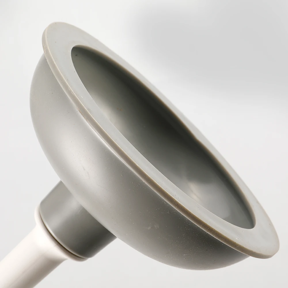 Amazon Best Selling Long Soft Plastic Handle Toilet Plunger For Bathroom