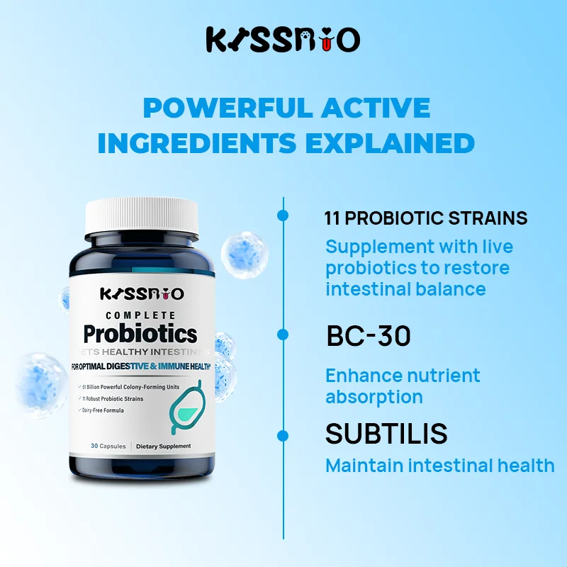 Stomach Guard |Soft Chew Prebiotics Dog Supplements for Gut Immune Health Care