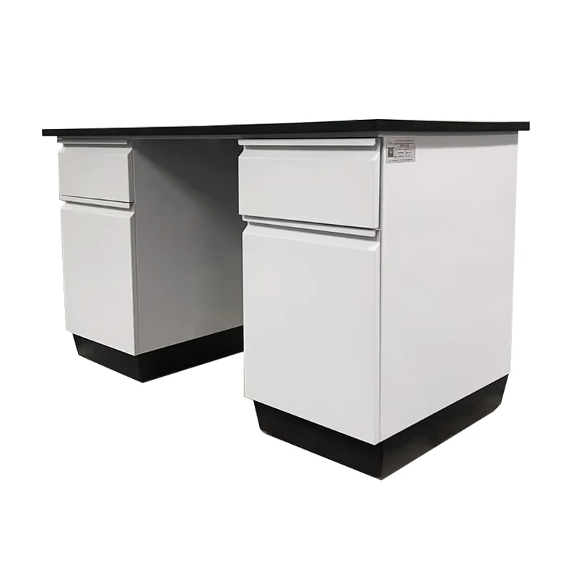 Laboratory Benches and Cabinets for Physics Science Biology Study Science Lab Table Waterproof Top Body Steel