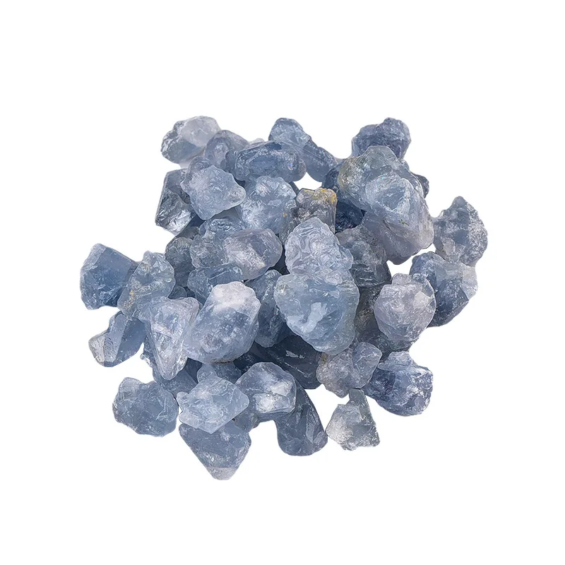 Лидер продаж, эликсир, орнамент, грубый натуральный светло-голубой келезит, необработанный сапфир, келест для украшения дома и сада, подарок «сделай сам»