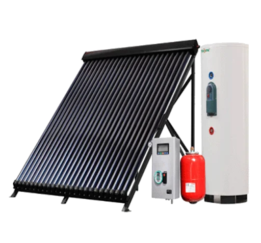 
 Заводской супер металлический тепловой труба Солнечный водонагреватель, разделенный с герметичным загаром  