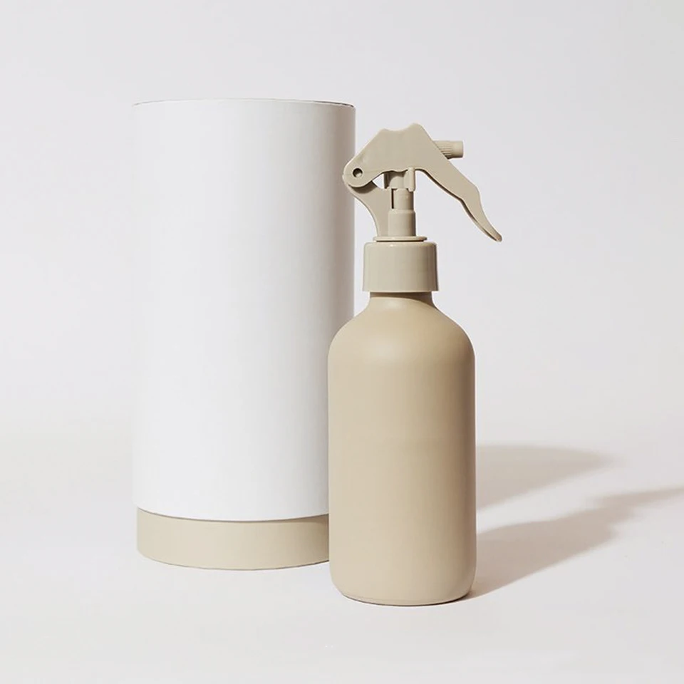 Premium 500ml Round Custom Factory HDPE White Trigger Chemical Shampoo Conditioner Perfume Skincare Bottles With Cap