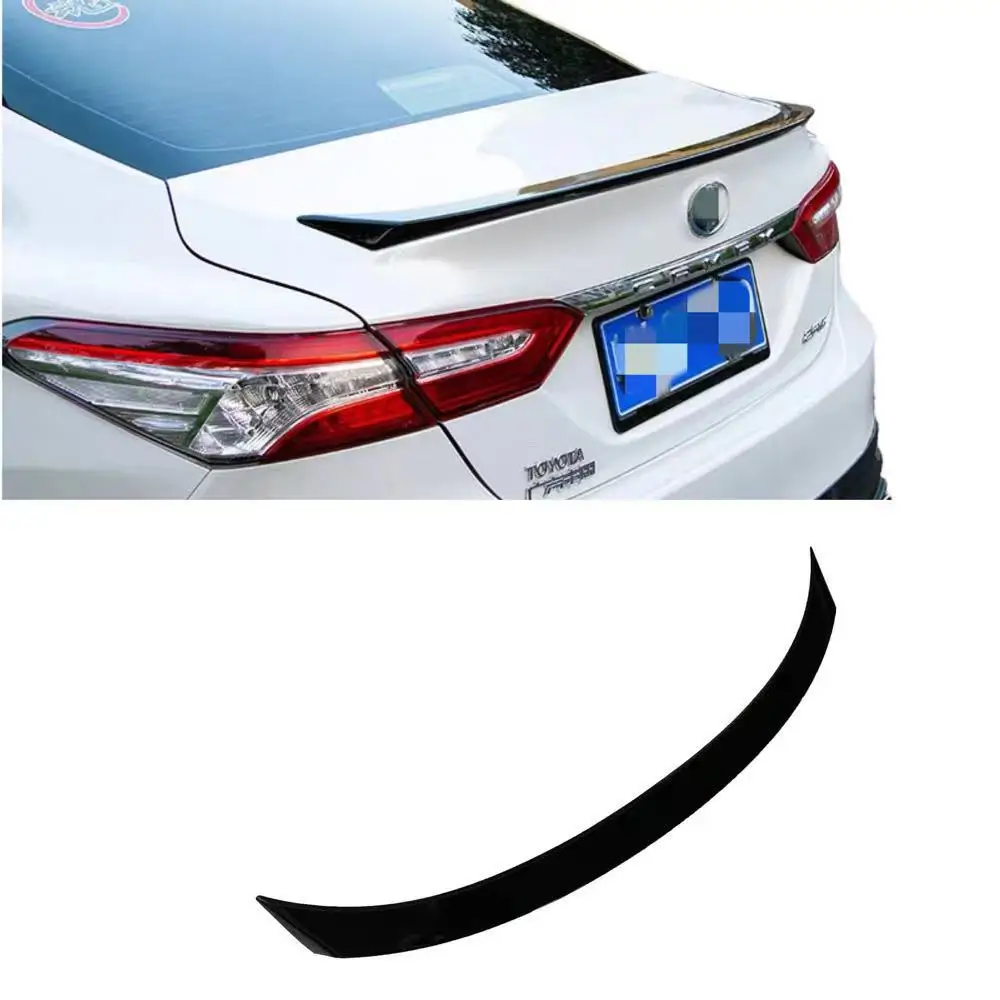 Задний спойлер для Toyota Camry 2018-2020, автозапчасти из АБС-пластика, задний спойлер из углеродного волокна