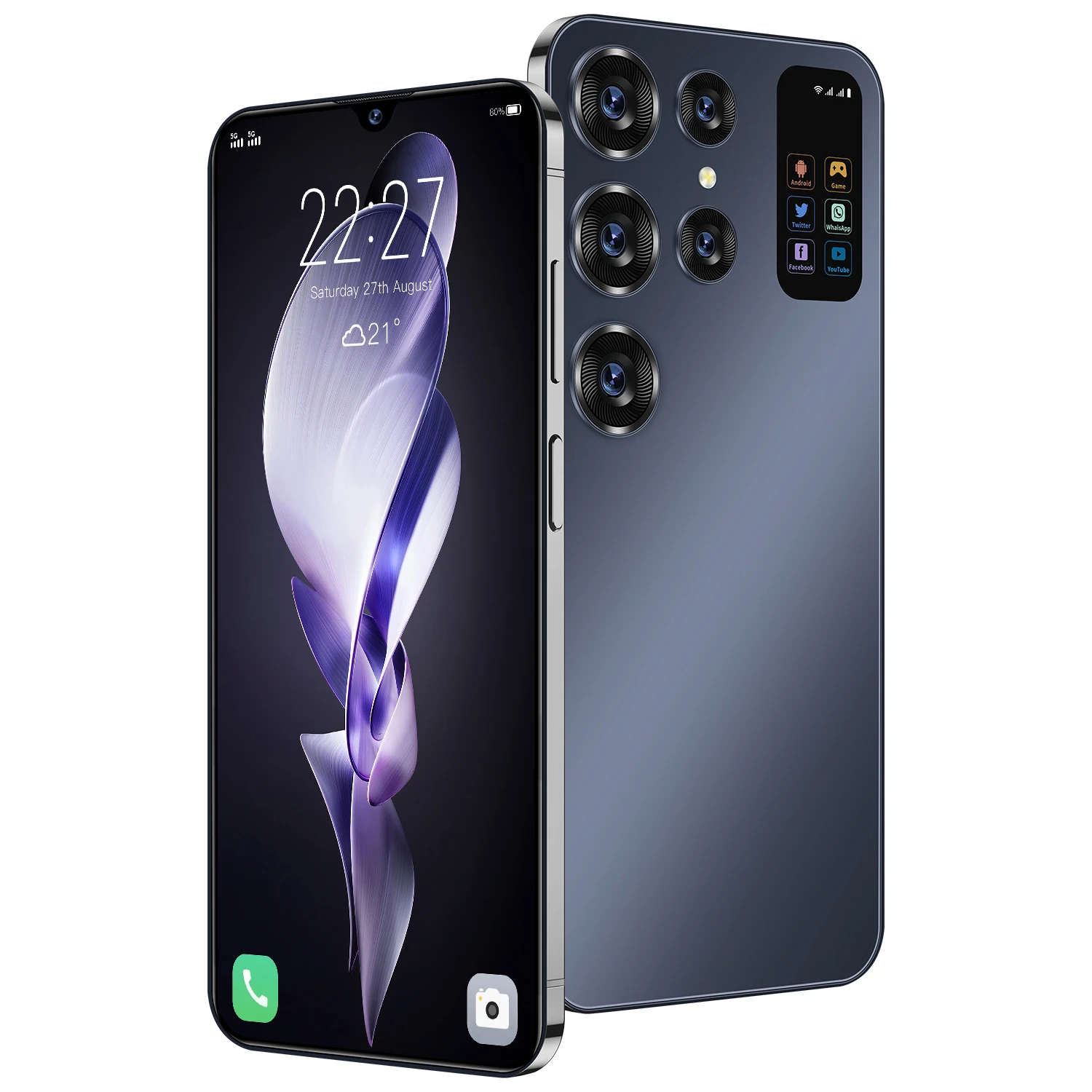 S24 Ultra 16gb+1tb Smartphone Cellphone Original 7inch Unlocked Dual Card 5g Mobilephones Oem New Smartphone