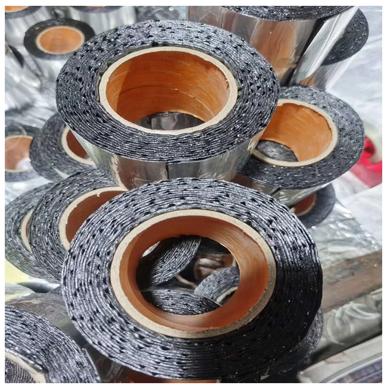 customized colored aluminum foil  self-adhesive bitumen flashing waterproofing sealing tape