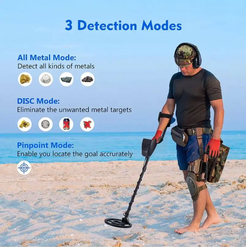 Long range locator metal detector MD-4071 LCD display ground penetrating radar device locator gold metal search machine