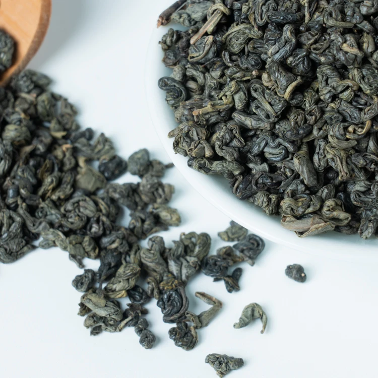 Handmade Organic Green Tea China Slimming Freshly Superior Gunpowder  Handmade Tea Jade Pearl Vacuum Pack