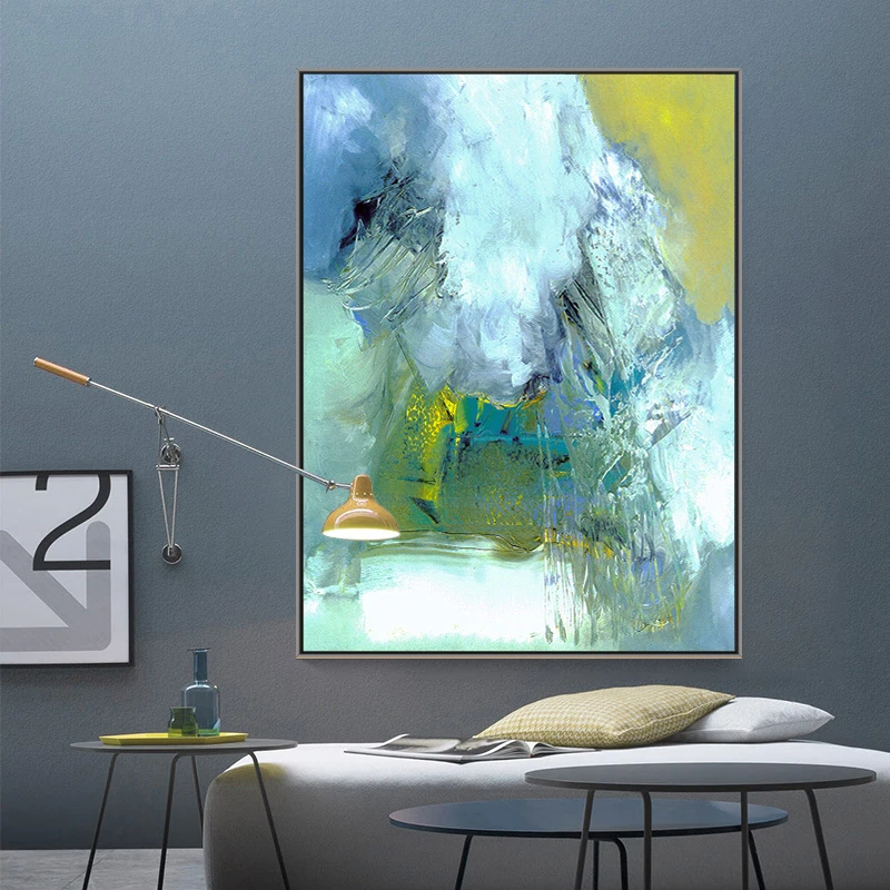 Abstract Home decoration mdf board picture canvas print wall art painting