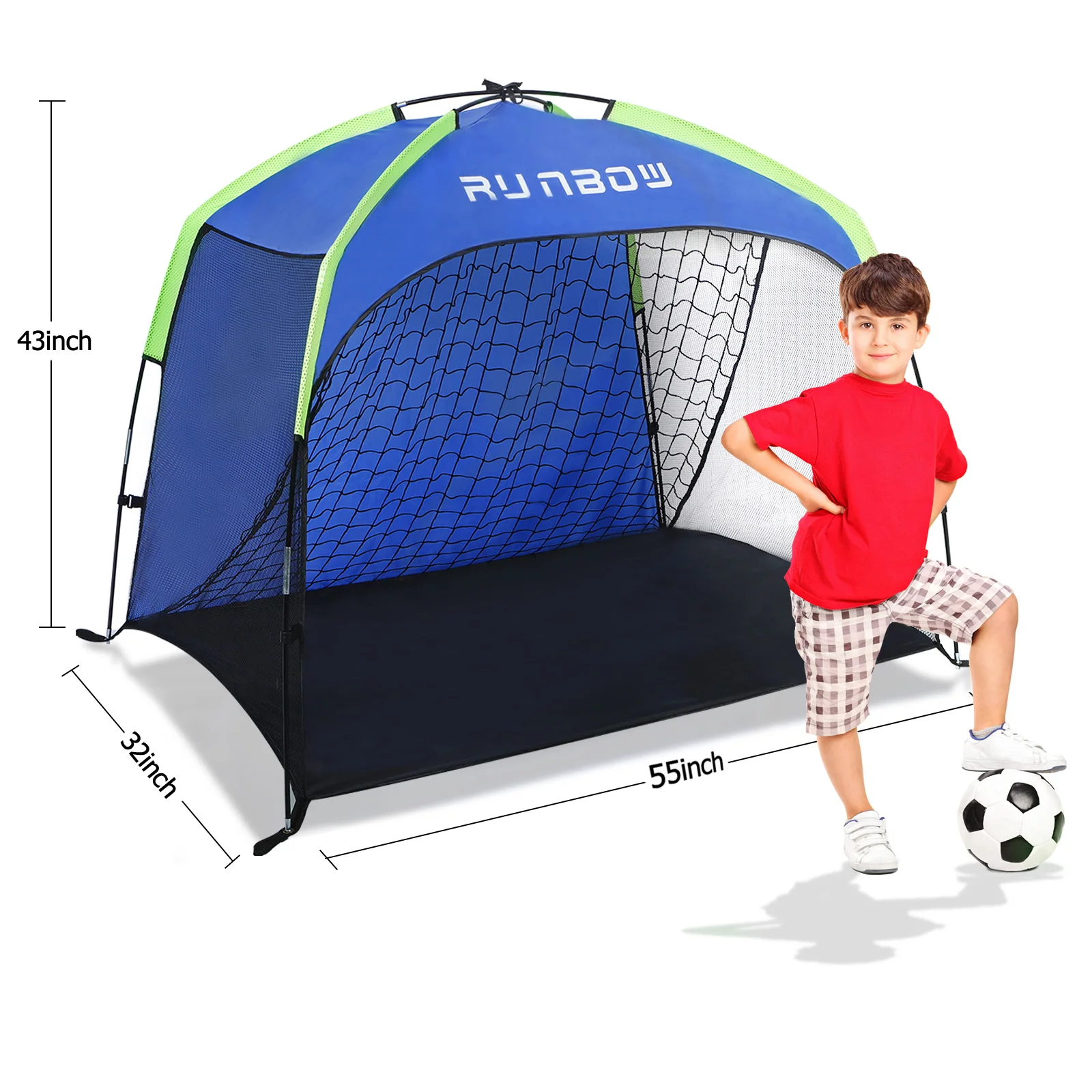 Soccer Goals Target Mini Pop Up Folding Portable Football Soccer Goals For Kids Training kid paly tent