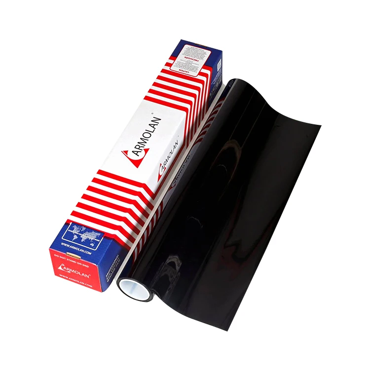1.52*30m 1ply Armolan window tint film vlt5% solar ceramic window film waterproof tinted film for car