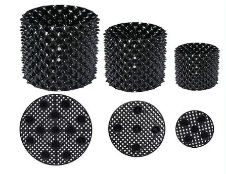 1/2/3/5/7/9/10 галлонов гидропонный горшок для обрезки воздуха Hdpe корневых контейнеров растений