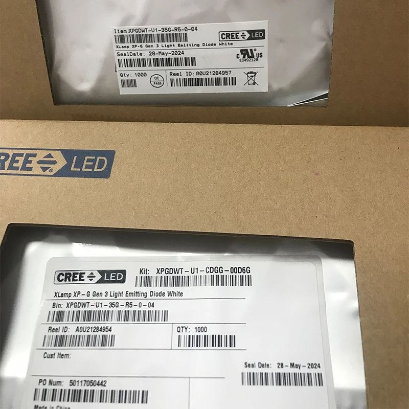 original CREEs 3535 3w 5w High Power led chips XPG XPG2 XPG3 XPG4 3v diode CRI70 CRI80 CRI90 XPGEWT LED cool white CCT2700-6500K