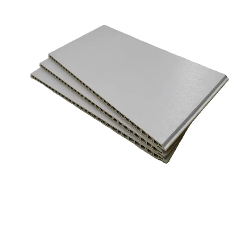 Good Price Wood and Plastic Composite Wall Panel WPC PVC Panels for Room Decoration