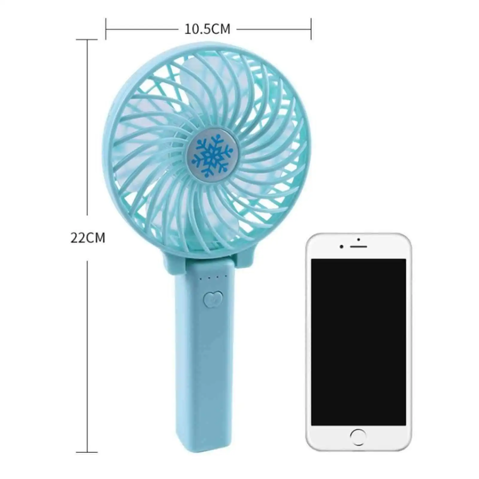 2020 Hot Sale Portable Stand Mini Usb Rechargeable Handheld Bladeless Fan